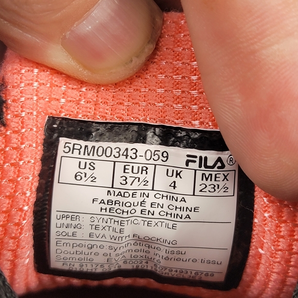 Fila Trainer WOMENS 6.5 - Picture 3 of 8
